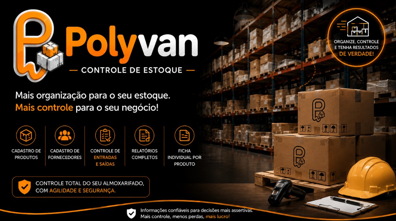 Controle de Estoque Desktop da Polyvan