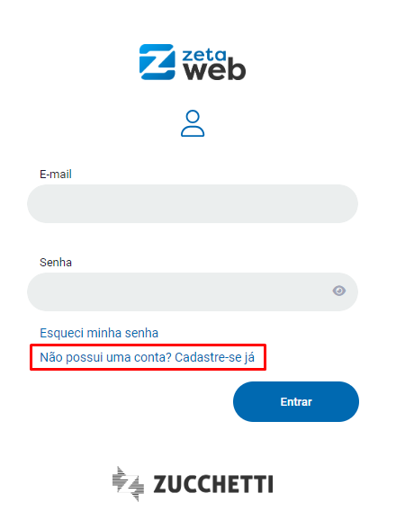 Tela do ZWeb